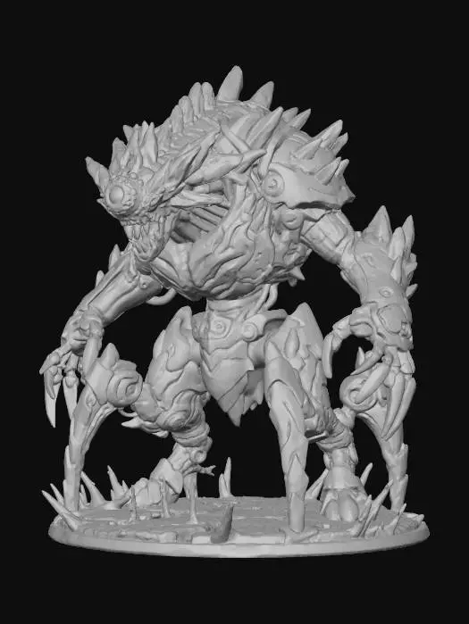 3D model for Frost-Bound Sentinel