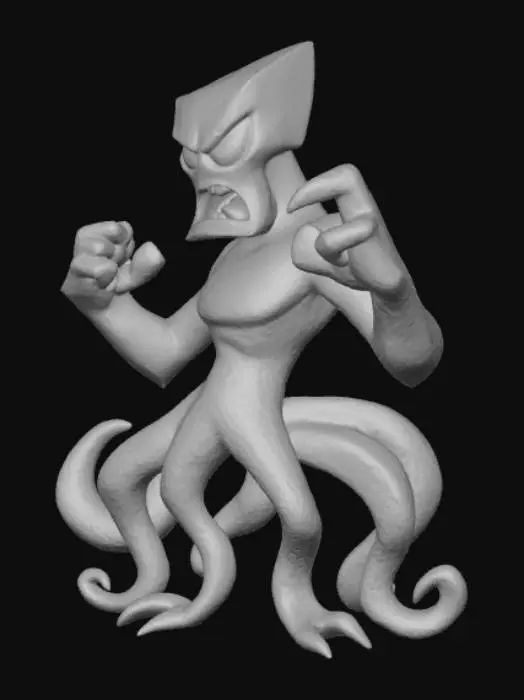 3D model for Octo-Fury