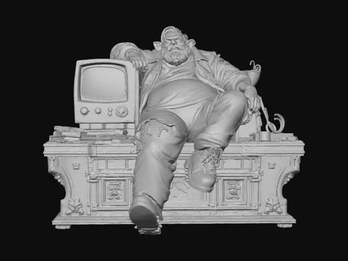 3D model for Deadly Sin: Sloth, #villain#