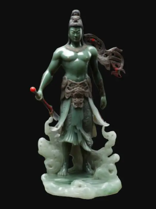 3D model for Asian God Sculpture
