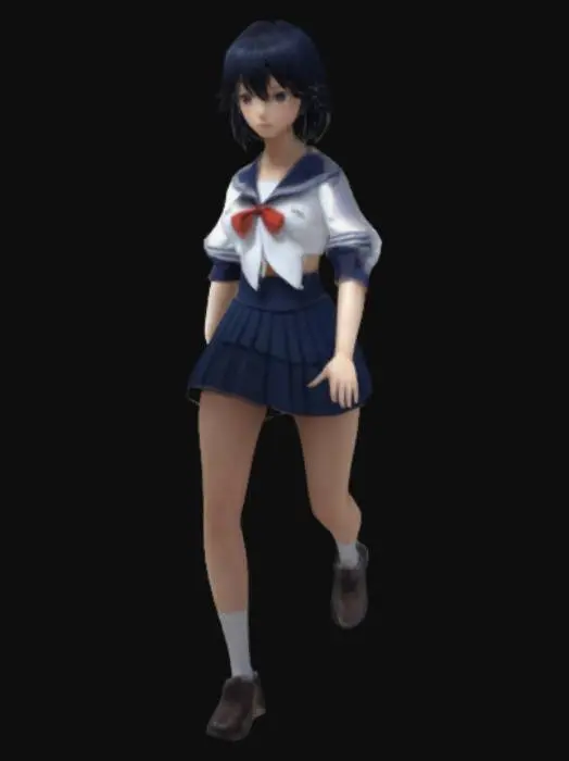 3D model for Ryuuko
