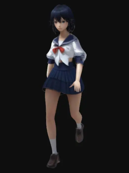 3D model for Ryuuko