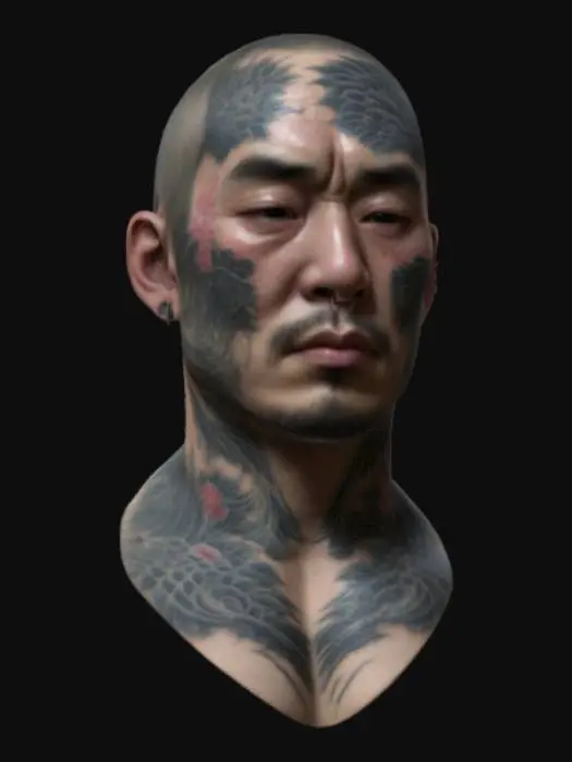 3D model for Yakuza