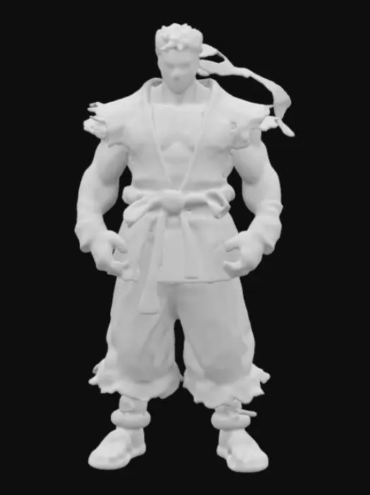 3D model for Street Fighter Warrior