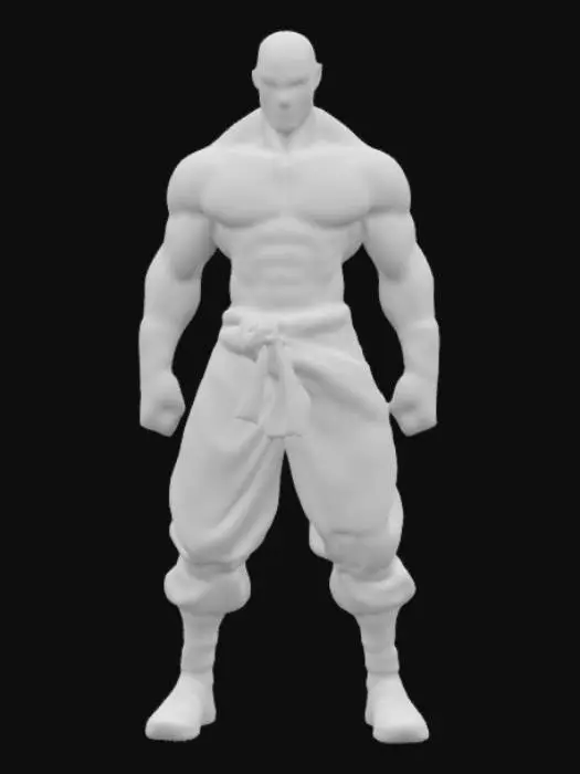 3D model for Warrior of the Fist