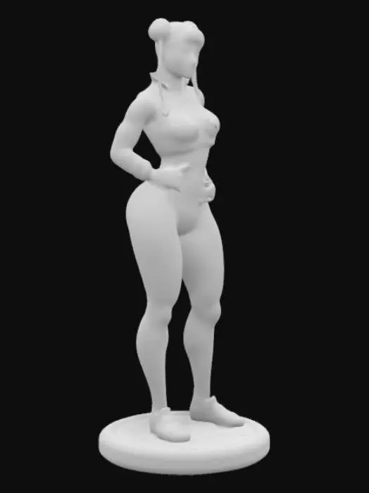 3D model for Chun-Li 