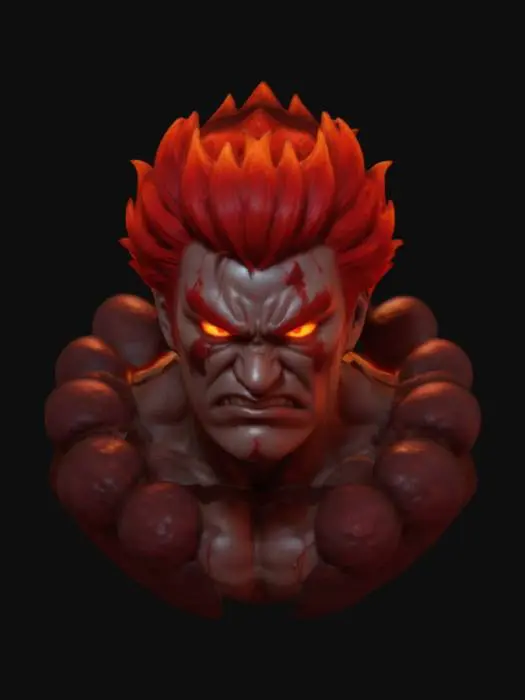 3D model for Akuma Bust