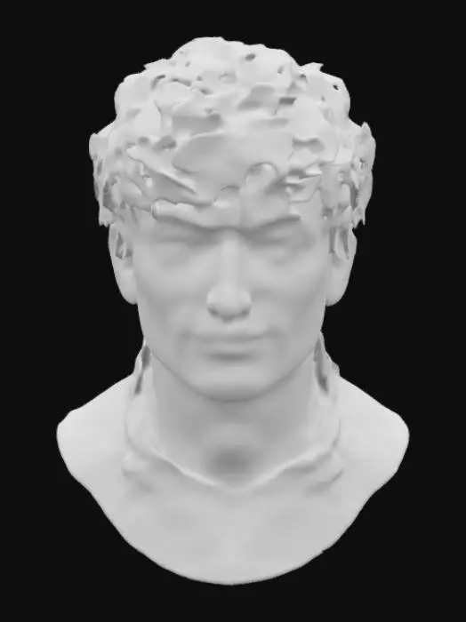 3D model for Male Bust 001