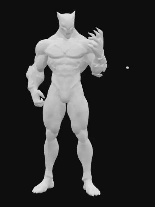 3D model for Black Panther