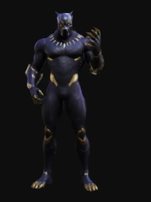 3D model for Black Panther