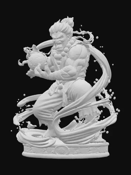 3D model for Warrior's Fury