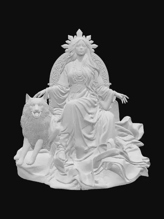 3D model for Celestial Sun Queen: Amaterasu