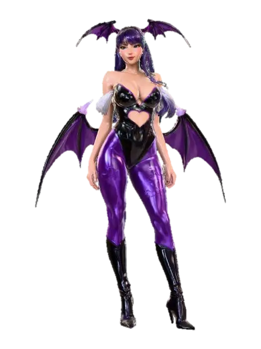 Succubus <3 - Devil 3D model, vytvořený pomocí AI