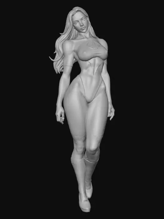3D model for Invisible Heroine