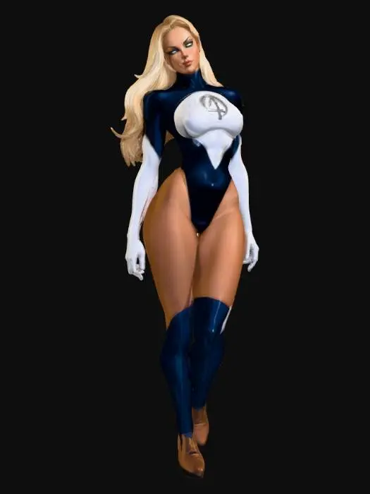3D model for Invisible Heroine