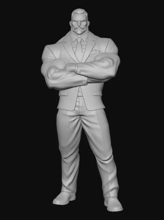 3D model for Dante, The Enforcer, #villain#