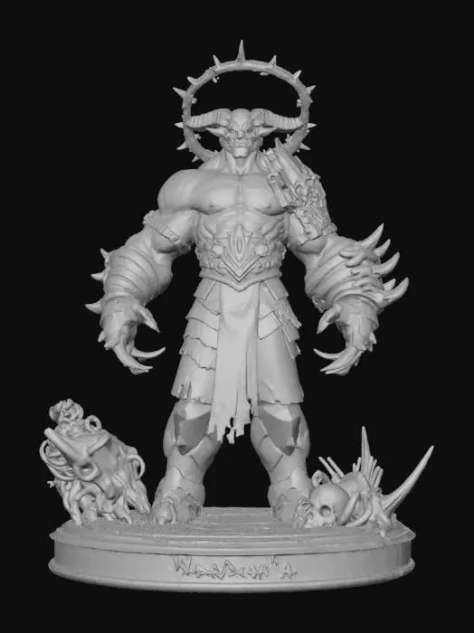 3D model for Deadly Sin: Wrath, #villain#