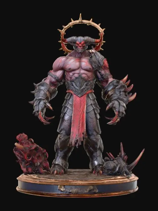 3D model for Deadly Sin: Wrath, #villain#