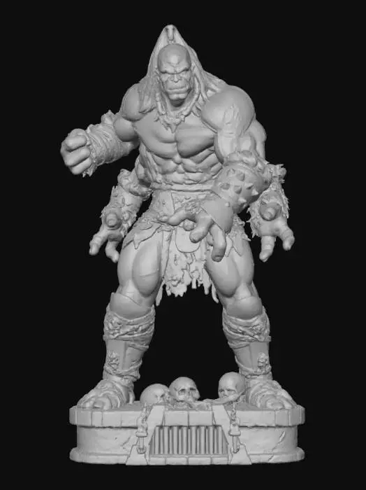 3D model for Goro, #villain#