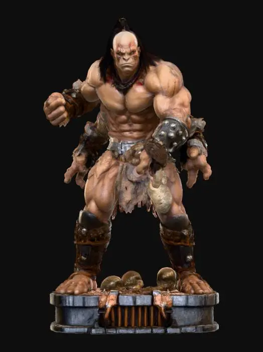 3D model for Goro, #villain#