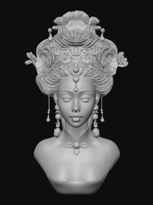 3D model for Porcelain Elegance