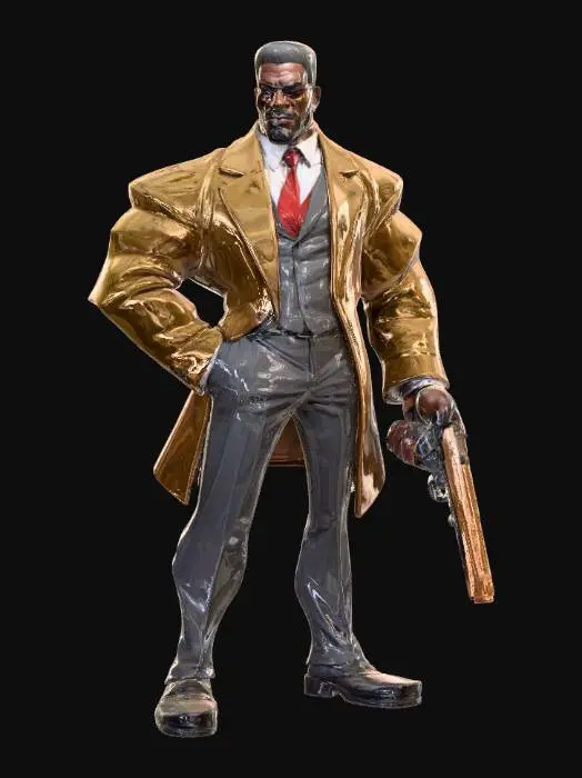 3D model for Maurice "Coffee" Jackson, #villain#