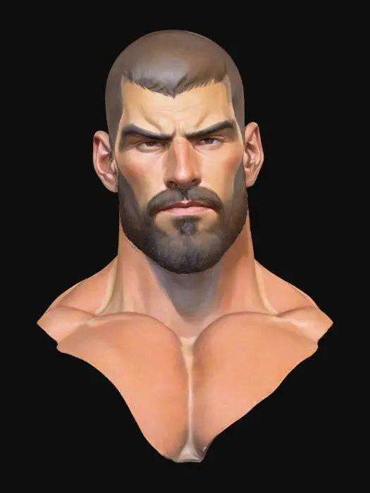 3D model for Head Study 001