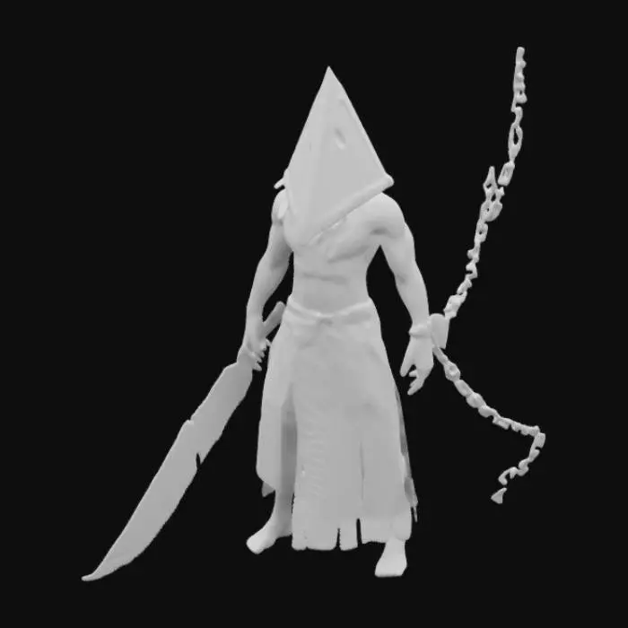 3D model for Pyramid Warrior