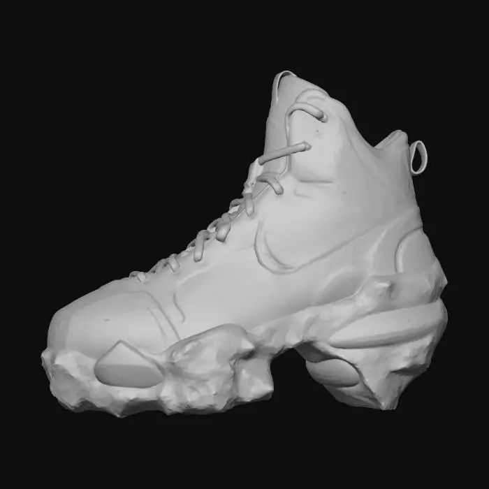 3D model for Crystal Sneaker Design