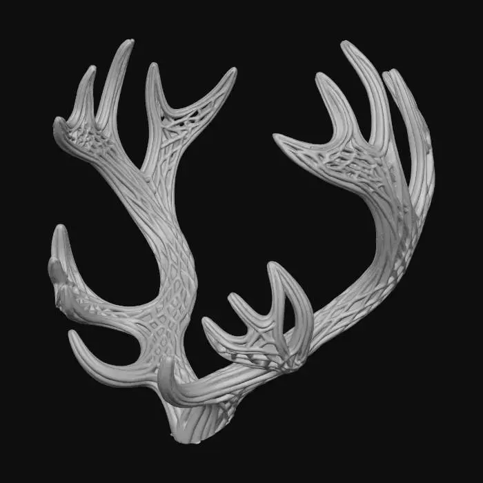 3D model for 参数化风格的驯鹿角