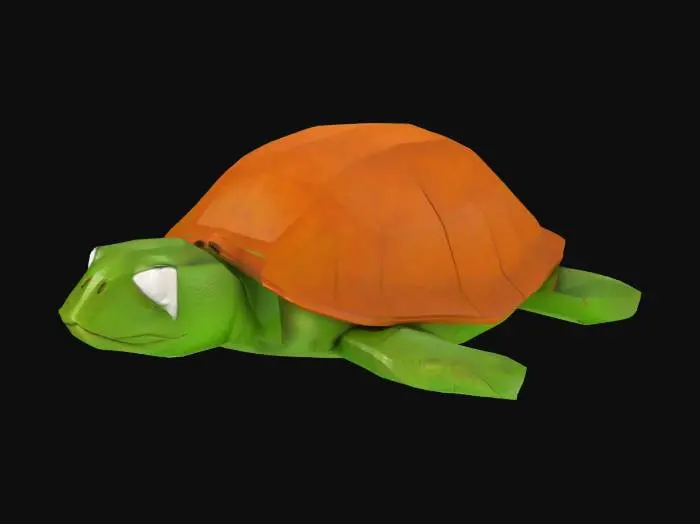 3D model for Low Poly Tortoise