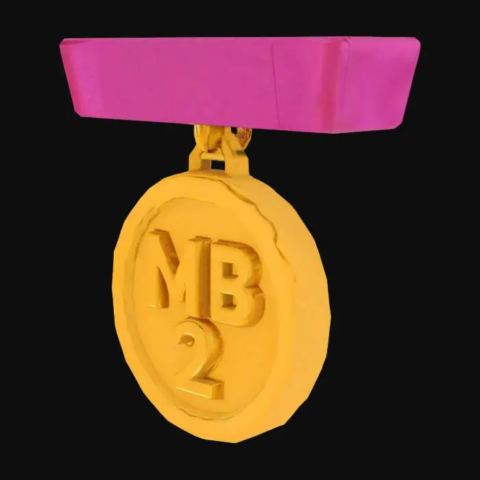 3D model for Medal of Achievement