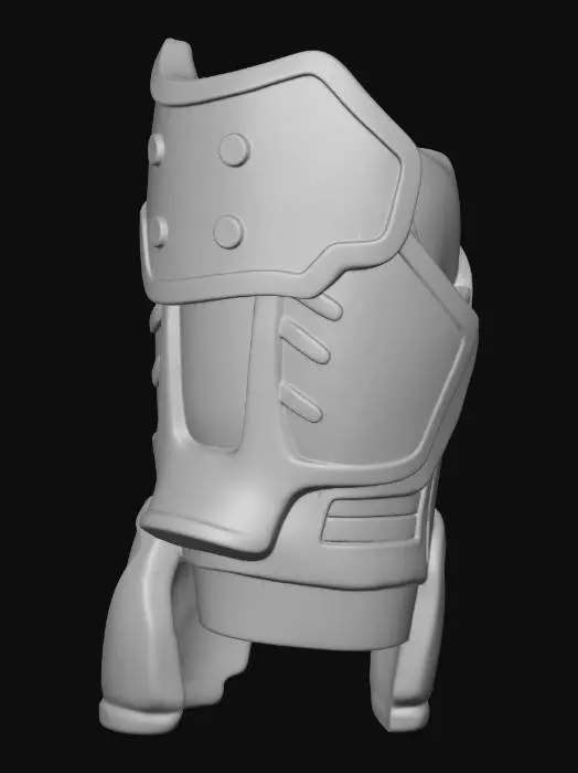 3D model for Aegis Leg Armor