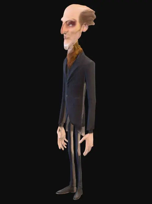 3D model for Count Olaf