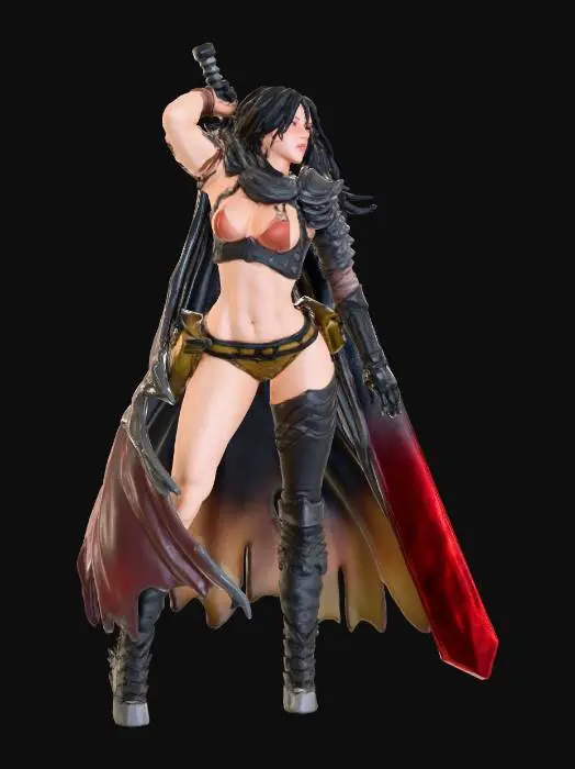 3D model for Warrior's Resolve