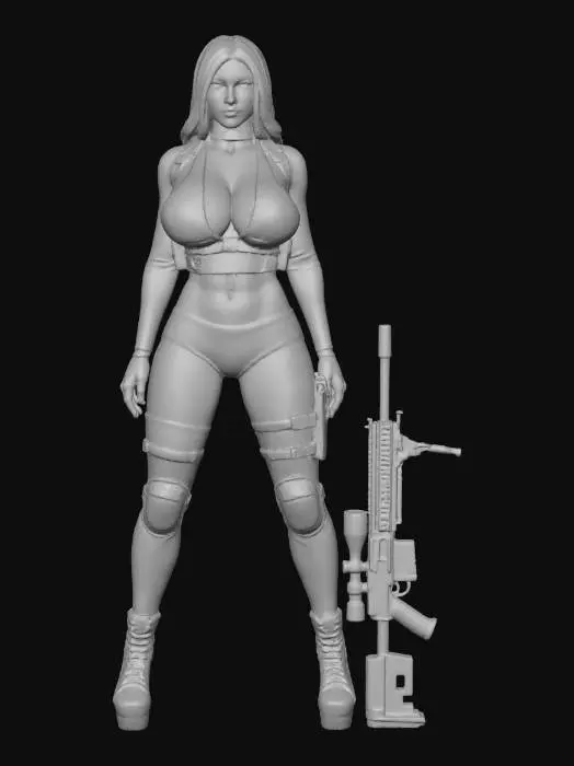 3D model for Stealth Operative