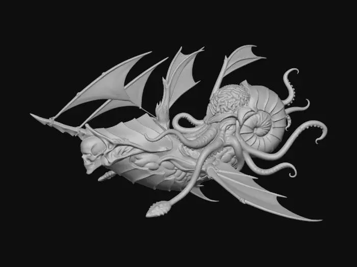 3D model for Eldritch Nautilus