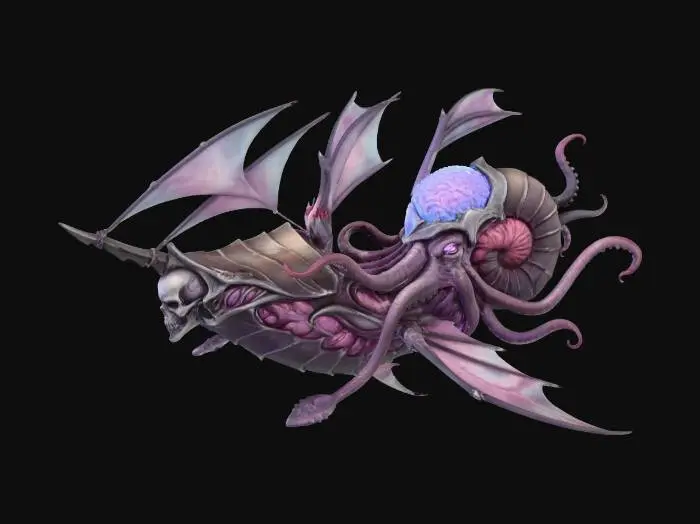 3D model for Eldritch Nautilus
