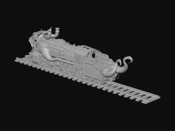 3D model for Iron Dragon