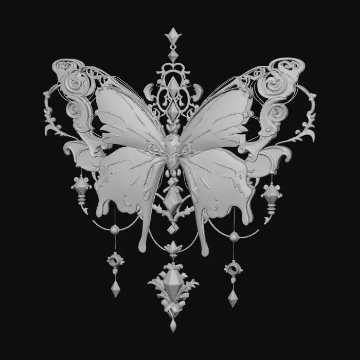 3D model for Enchanted Elegance , #Halloween2025#