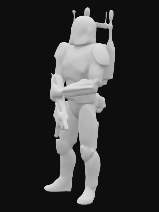 3D model for Clone Trooper in Armor