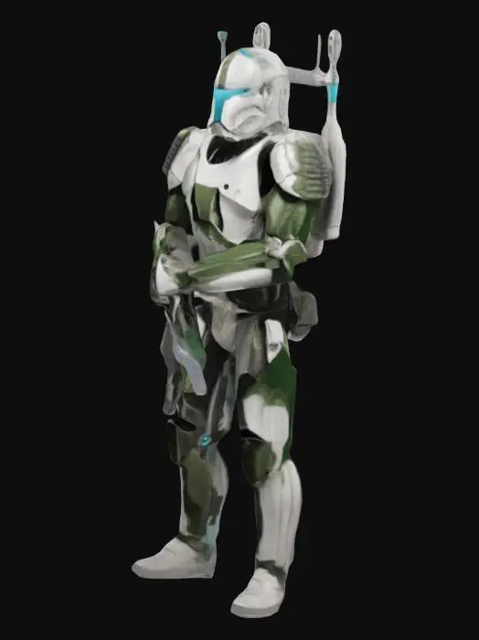 3D model for Clone Trooper in Armor