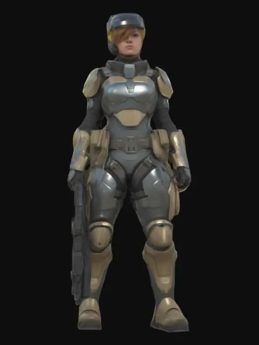 3D model for Helldiver Women?