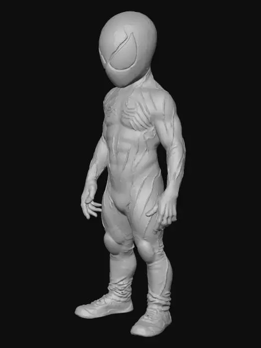 3D model for Spider-Man with Simbiot Venom