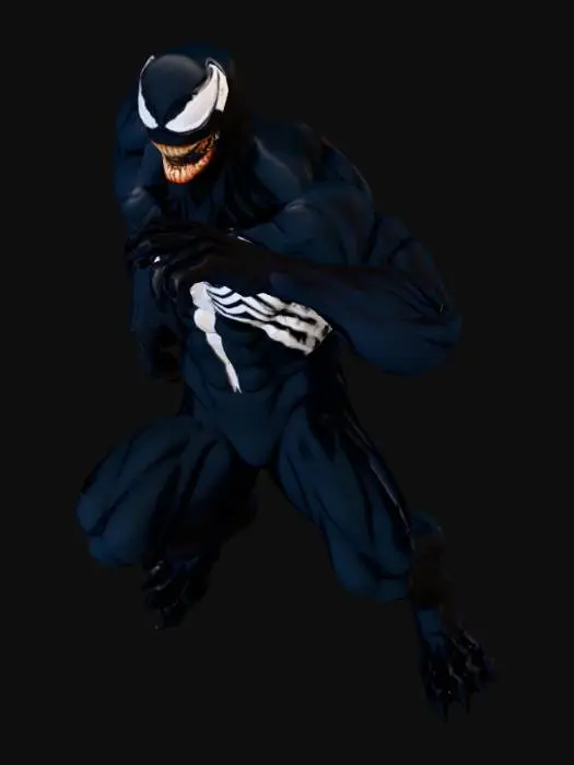 3D model for Venom Entity