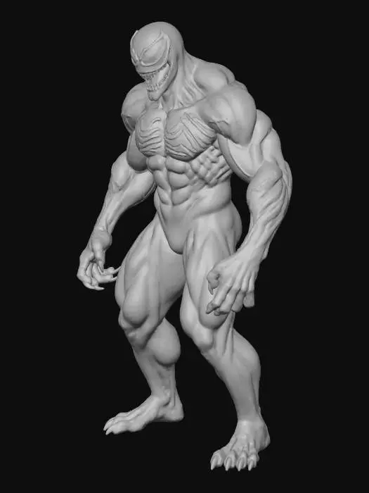3D model for Venom Entity