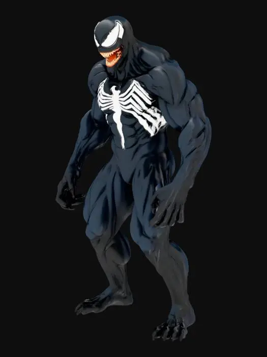3D model for Venom Entity