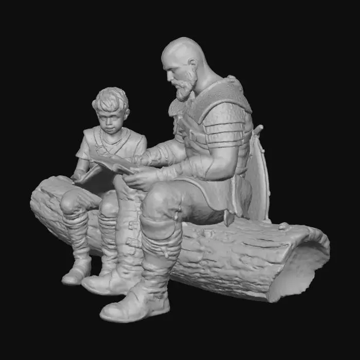 3D model for Kratos and Atrey