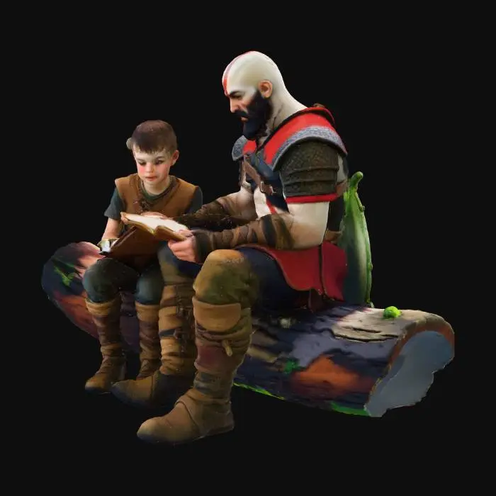 3D model for Kratos and Atrey