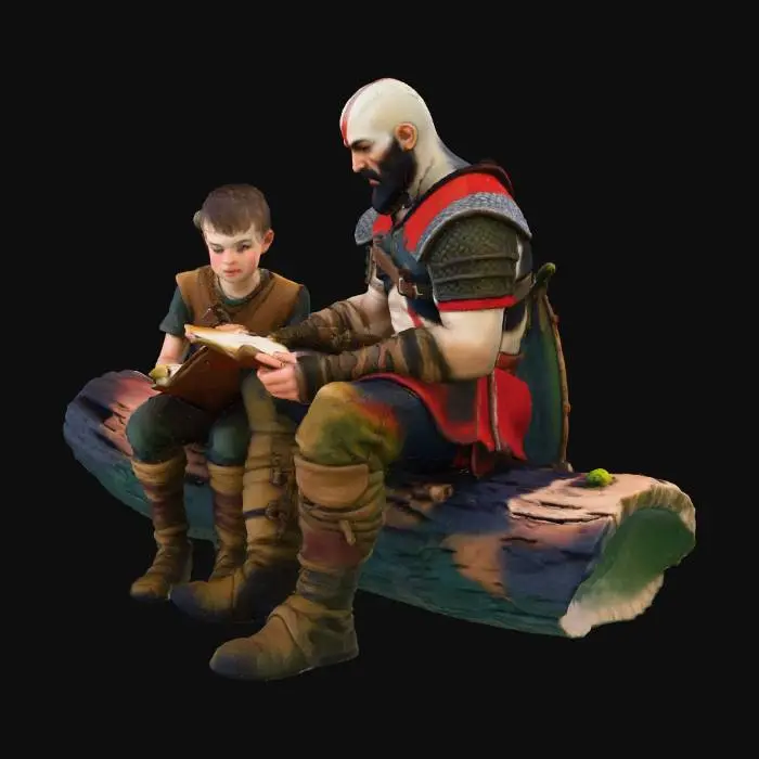 3D model for Kratos and Atrey